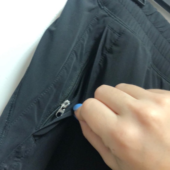 lululemon lined Black Track Pants - Picture 5 of 7